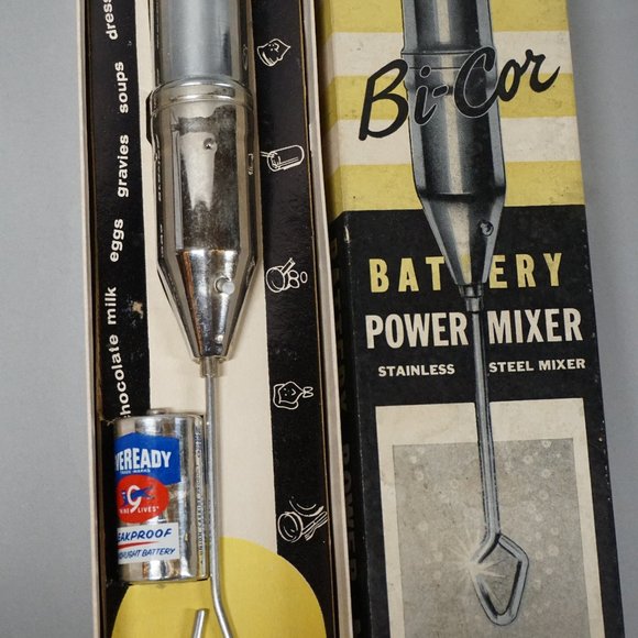 Vintage Bi-Cor battery powered mixer. - Picture 3 of 3